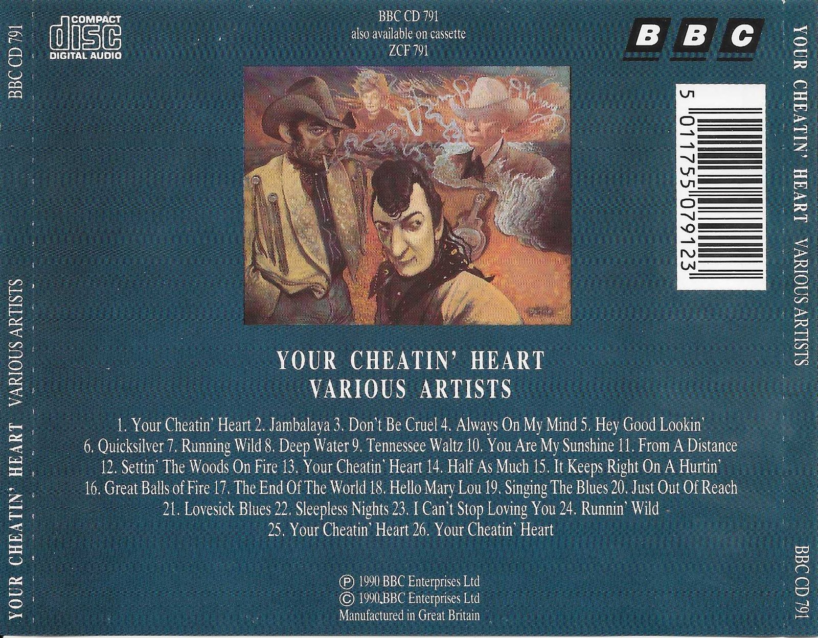 Back cover of BBCCD791